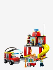 LEGO - 4+ Fire Station and Fire Engine Toy Playset - alhaisimmat hinnat - multicolor - 1