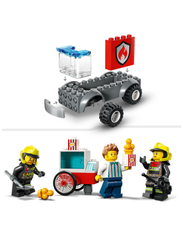 LEGO - 4+ Fire Station and Fire Engine Toy Playset - alhaisimmat hinnat - multicolor - 5