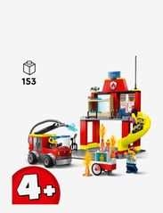 LEGO - 4+ Fire Station and Fire Engine Toy Playset - alhaisimmat hinnat - multicolor - 3