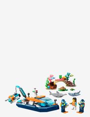 LEGO - Explorer Diving Boat Set with Submarine Toy - lägsta priserna - multicolor - 2