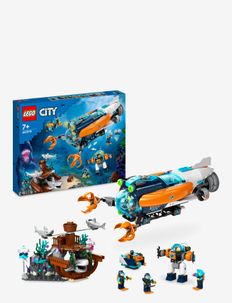 Deep-Sea Explorer Submarine Toy Ocean Set, LEGO