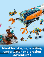 LEGO - Deep-Sea Explorer Submarine Toy Ocean Set - bursdagsgaver - multicolor - 10