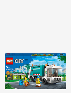Recycling Truck Bin Lorry Toy, Vehicle Set, LEGO