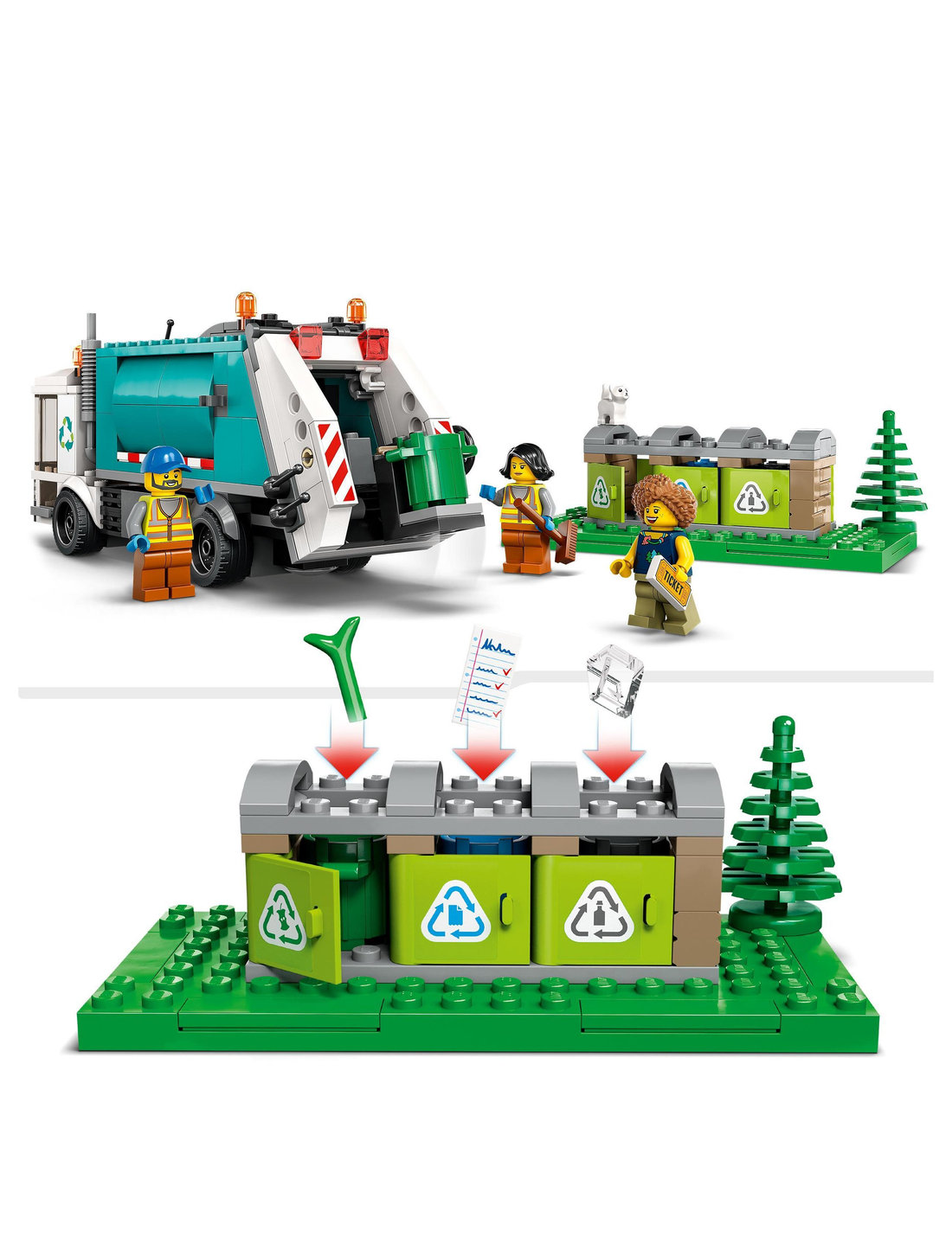 LEGO City Recycling Truck 60386 Building Toy Set LEGO City Boozt