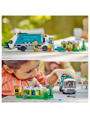 LEGO - Recycling Truck Bin Lorry Toy, Vehicle Set - födelsedagspresenter - multicolor - 8