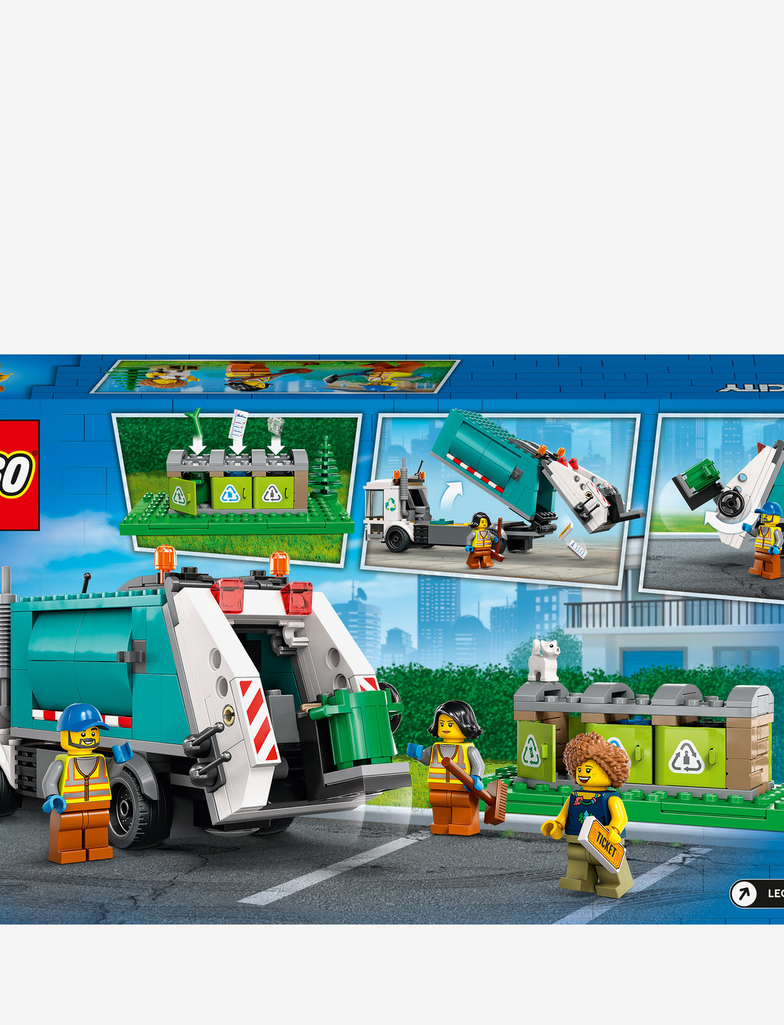 Lego city bin lorry hotsell