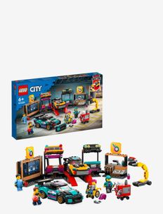 Custom Car Garage Toy, Kids' Workshop Set, LEGO
