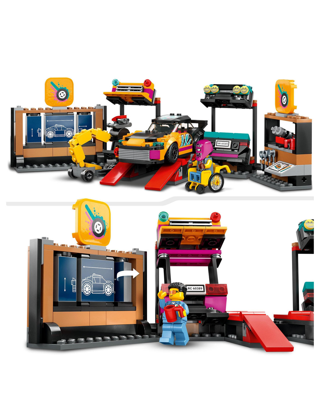 LEGO Custom Car Garage Toy Kids Workshop Set LEGO City Boozt