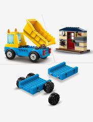 LEGO - Construction Trucks & Wrecking Ball Crane Toys - fødselsdagsgaver - multicolor - 5