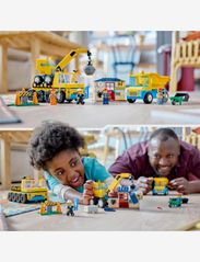 LEGO - Construction Trucks & Wrecking Ball Crane Toys - fødselsdagsgaver - multicolor - 7