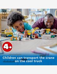 LEGO - Construction Trucks & Wrecking Ball Crane Toys - fødselsdagsgaver - multicolor - 9