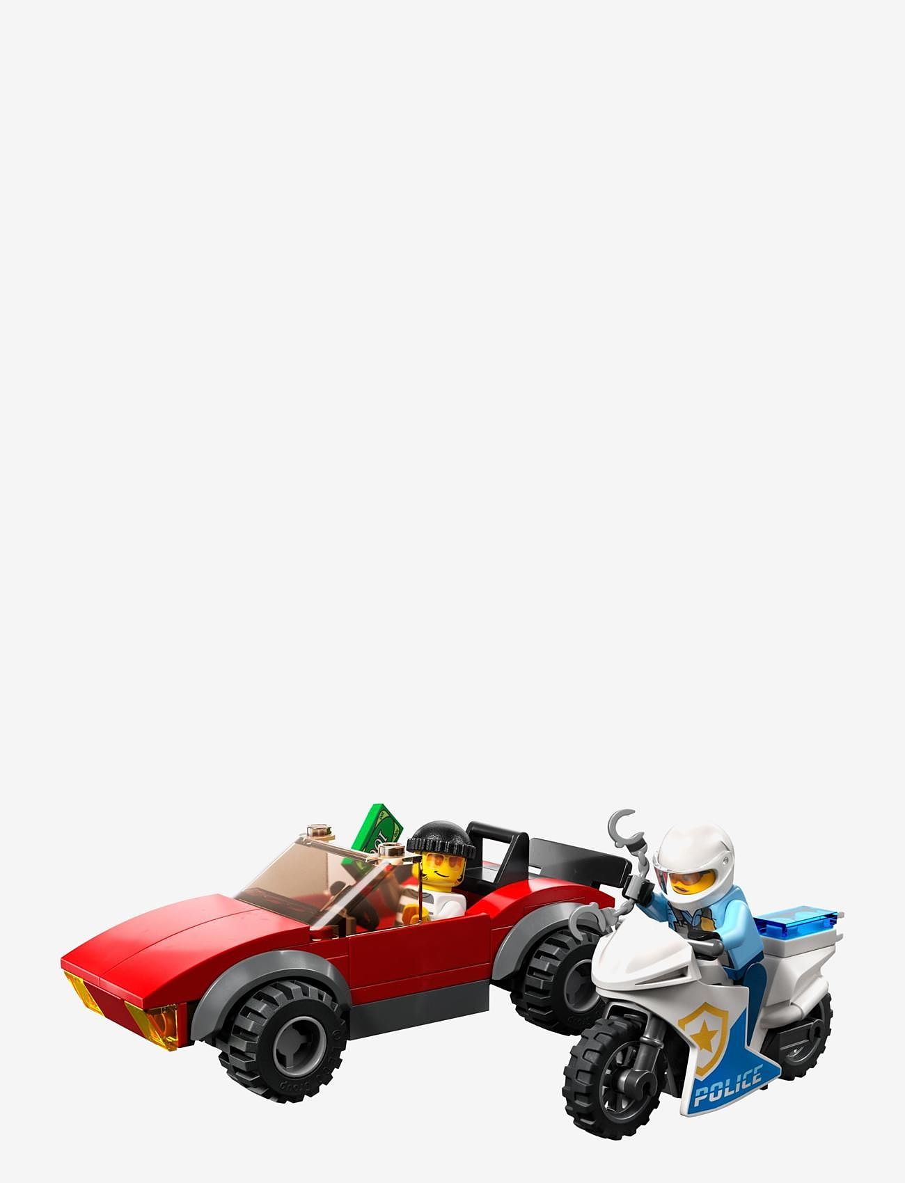 LEGO - Police Bike Car Chase Set with Toy Motorbike - lägsta priserna - multicolor - 1
