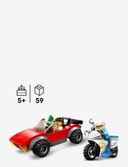 LEGO - Police Bike Car Chase Set with Toy Motorbike - lägsta priserna - multicolor - 3