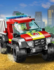 LEGO - 4x4 Fire Engine Rescue Truck Toy Set - lägsta priserna - multicolor - 4