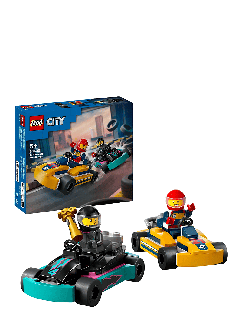 LEGO - City Go-Karts and Race Drivers Toy Set 60400 - multi - 0