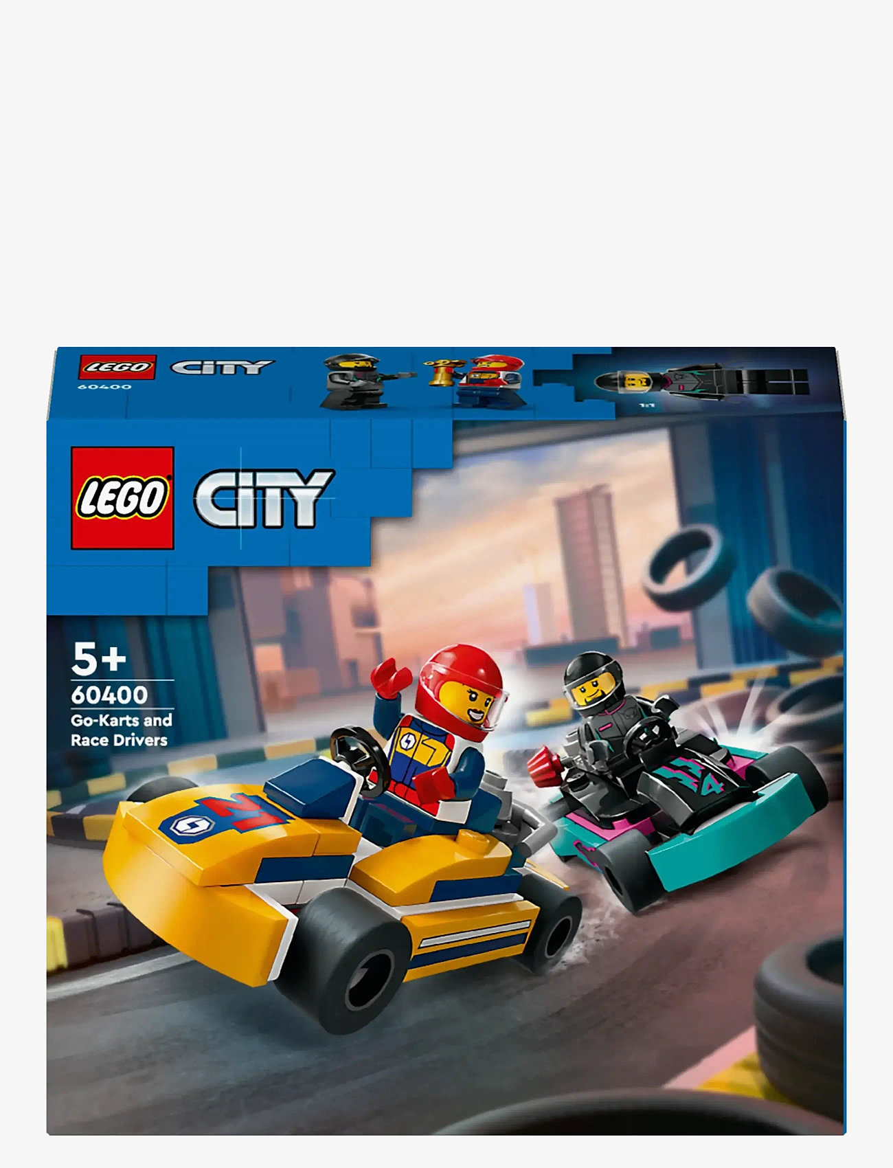 LEGO - City Go-Karts and Race Drivers Toy Set 60400 - multi - 5