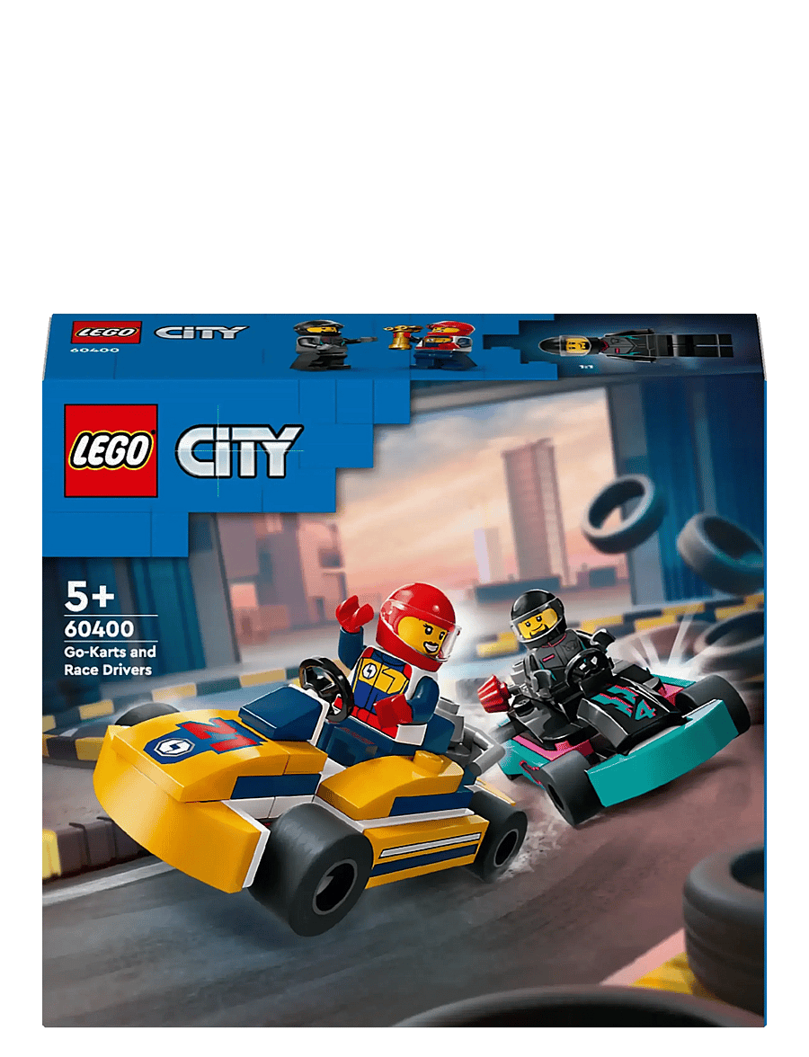 LEGO - City Go-Karts and Race Drivers Toy Set 60400 - multi - 5