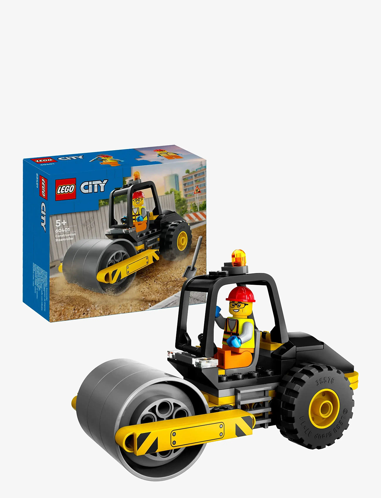 LEGO - City Construction Steamroller Toy 60401 - lego® city - multi - 0