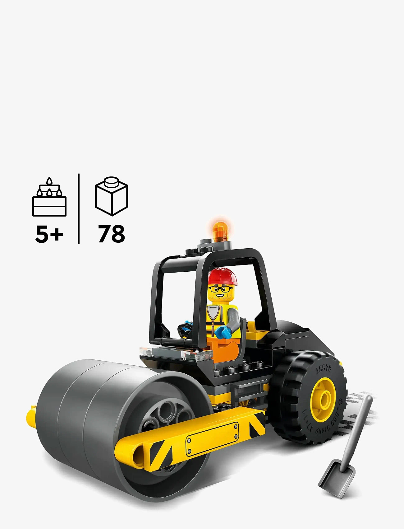 LEGO - City Construction Steamroller Toy 60401 - lego® city - multi - 1