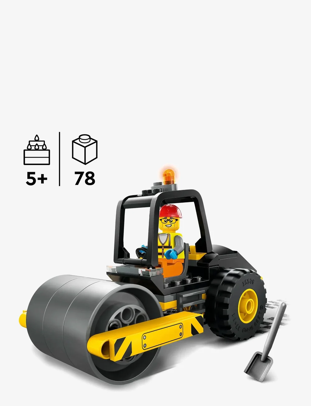 LEGO - City Construction Steamroller Toy 60401 - lego city - multi - 1