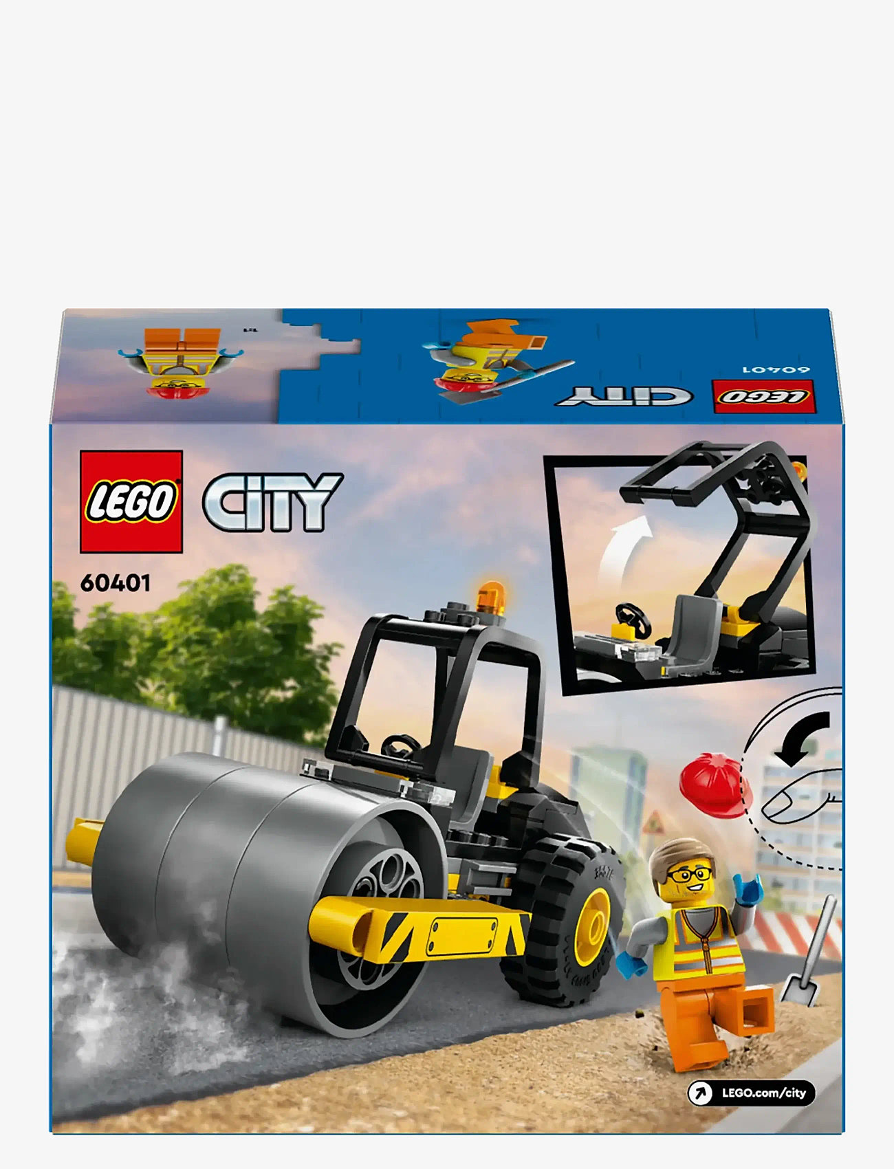 LEGO - City Construction Steamroller Toy 60401 - lego® city - multi - 5