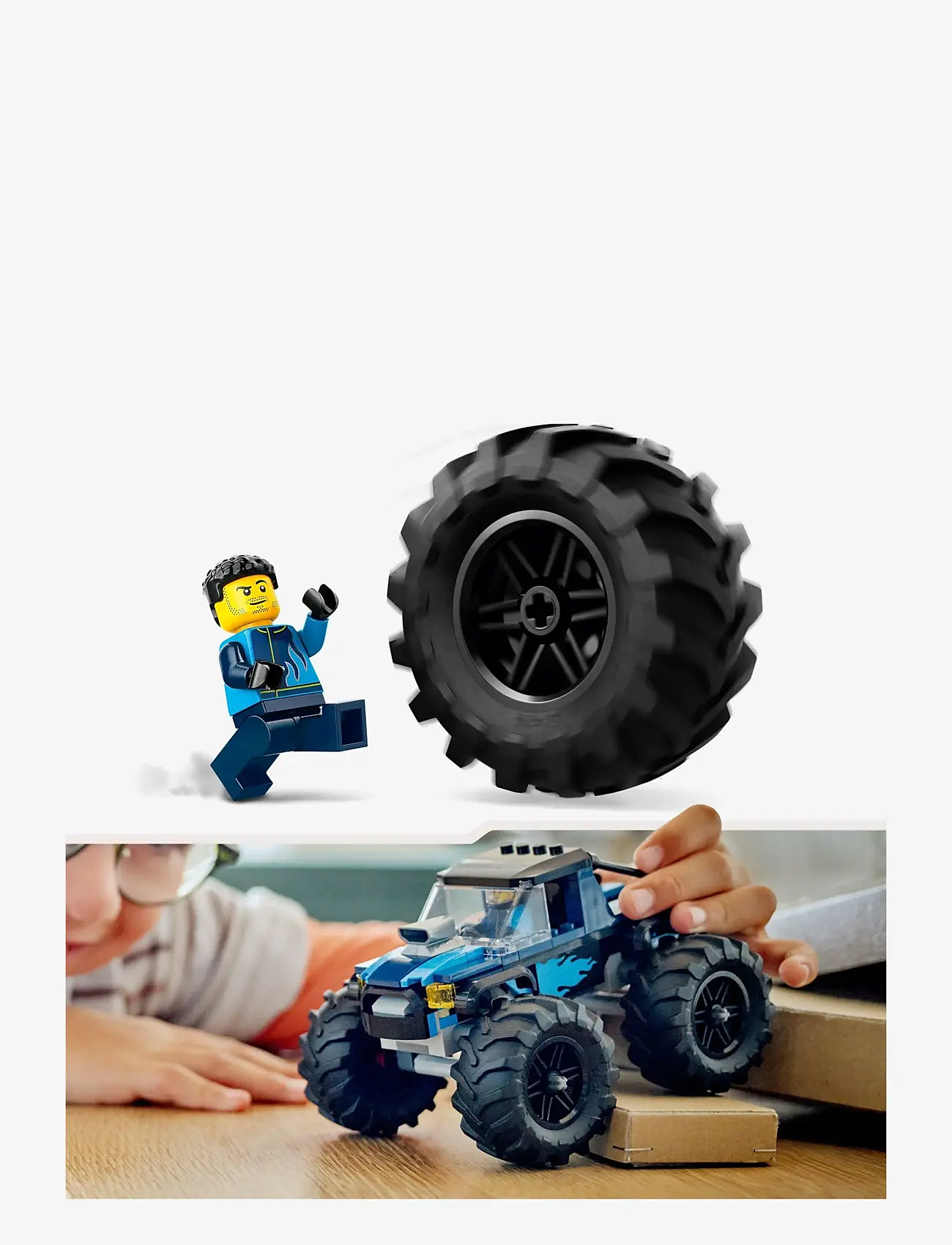 LEGO - City Blue Monster Truck Off-Road Toy 60402 - lego city - multi - 3