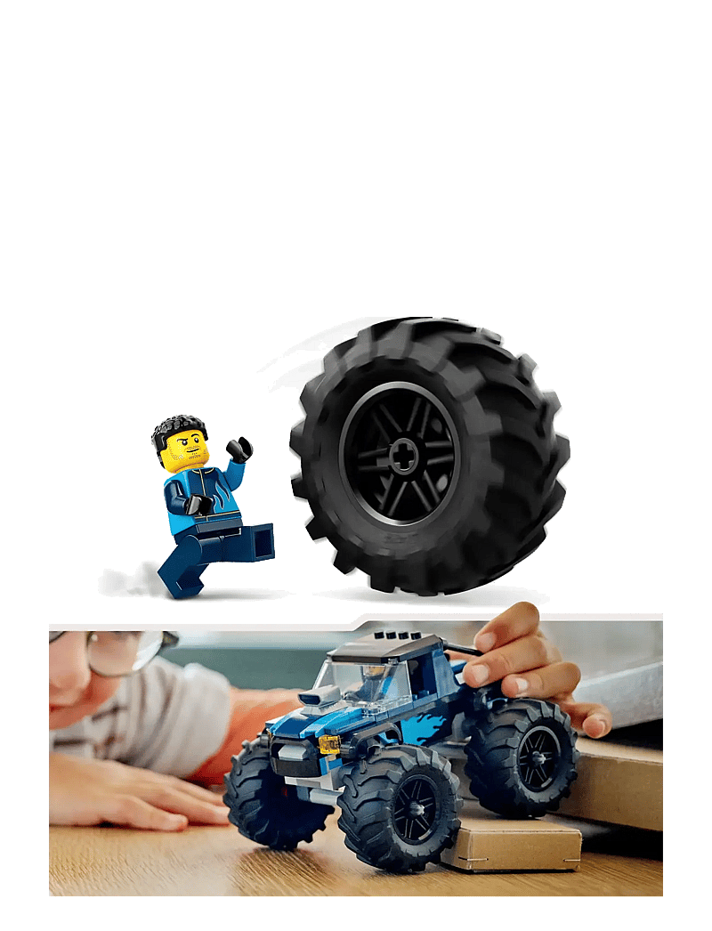 LEGO - City Blue Monster Truck Off-Road Toy 60402 - lego city - multi - 3