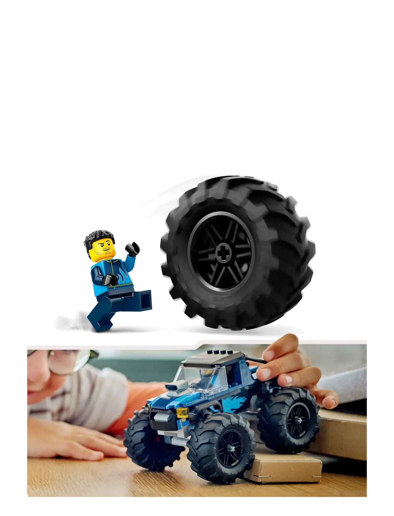 LEGO - City Blue Monster Truck Off-Road Toy 60402 - lego city - multi - 3