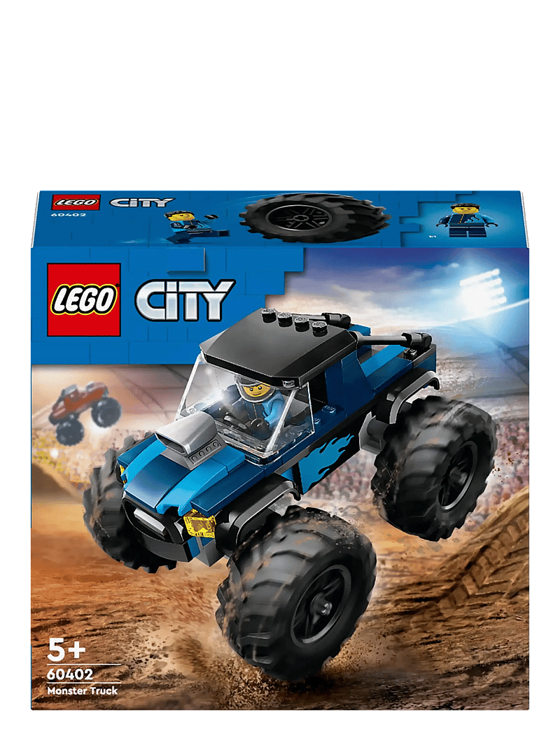 LEGO - City Blue Monster Truck Off-Road Toy 60402 - lego city - multi - 5