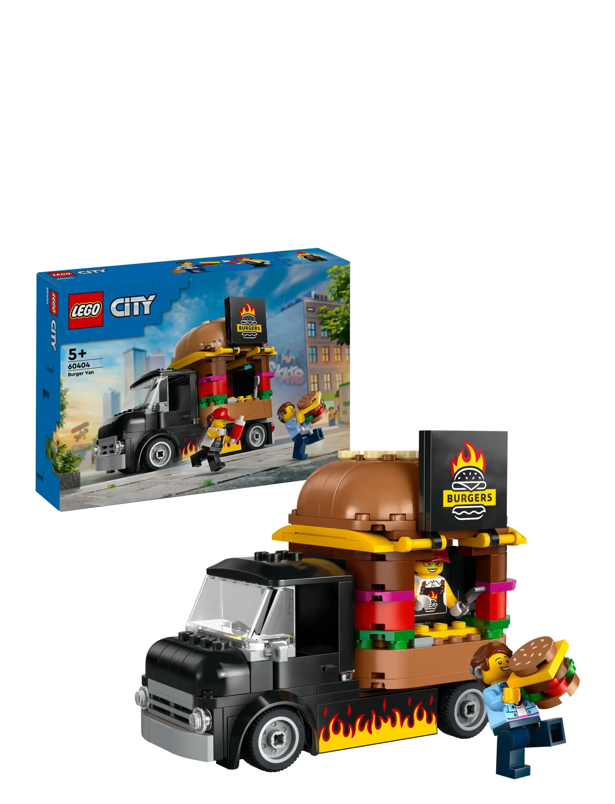 LEGO Burgervogn 60404 Patterned - One Size - Kinder