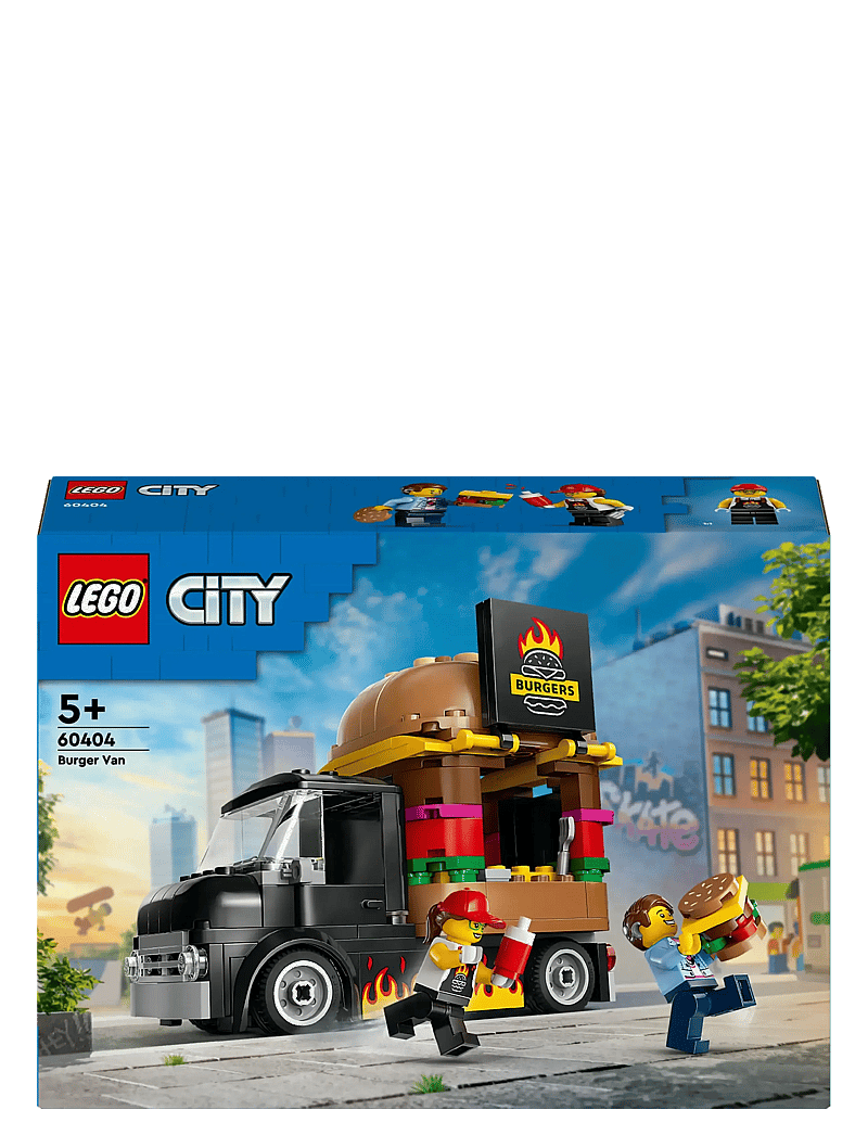 LEGO - City Burger Van Toy Building Set 60404 - lego city - multi - 4