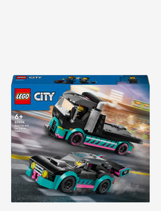 Racerbil og biltransporter, LEGO