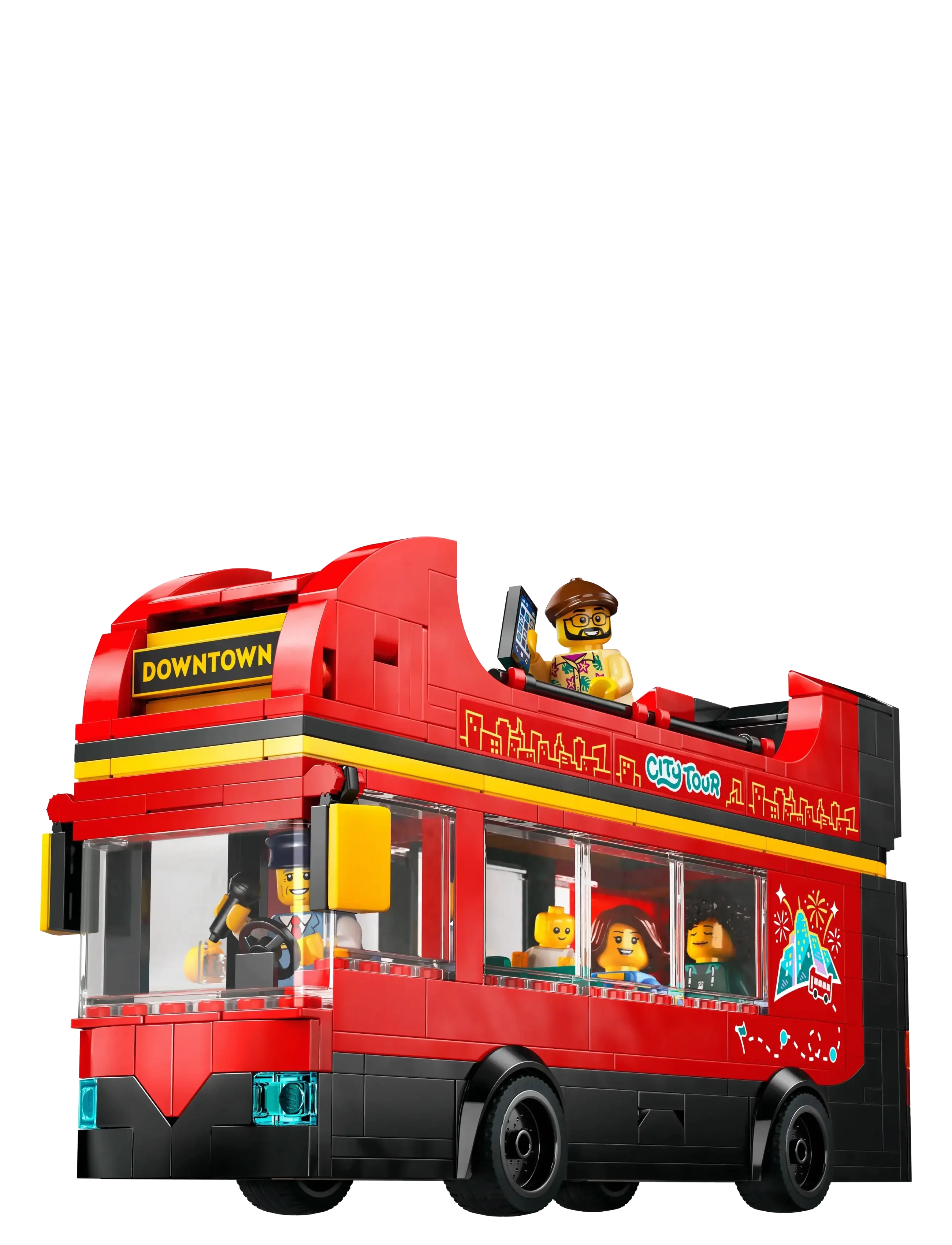 LEGO - Rød dobbeltdekker-turistbuss 60407 - lego® city - multi - 2