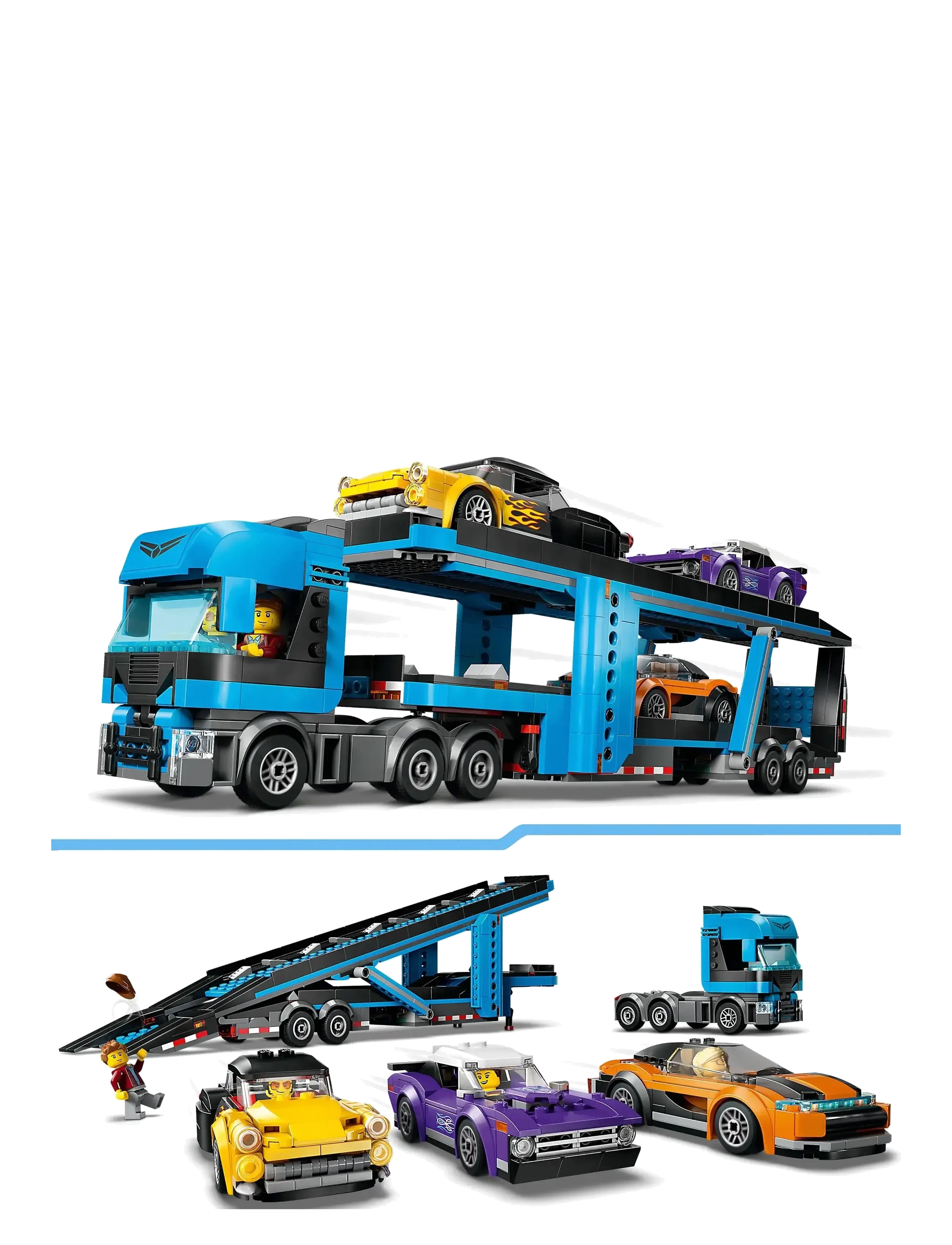 LEGO - City Car Transporter Truck with Sports Cars 60408 - multi - 3