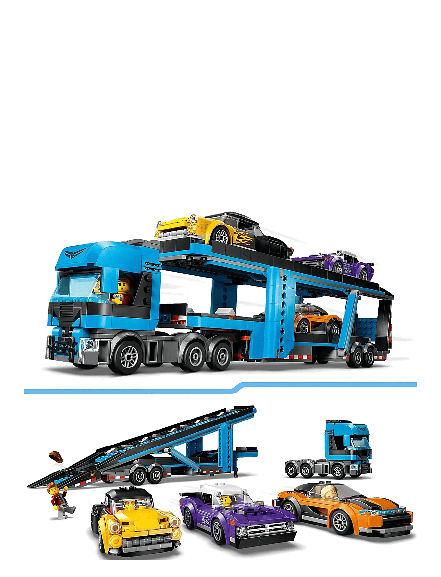 LEGO - City Car Transporter Truck with Sports Cars 60408 - multi - 3