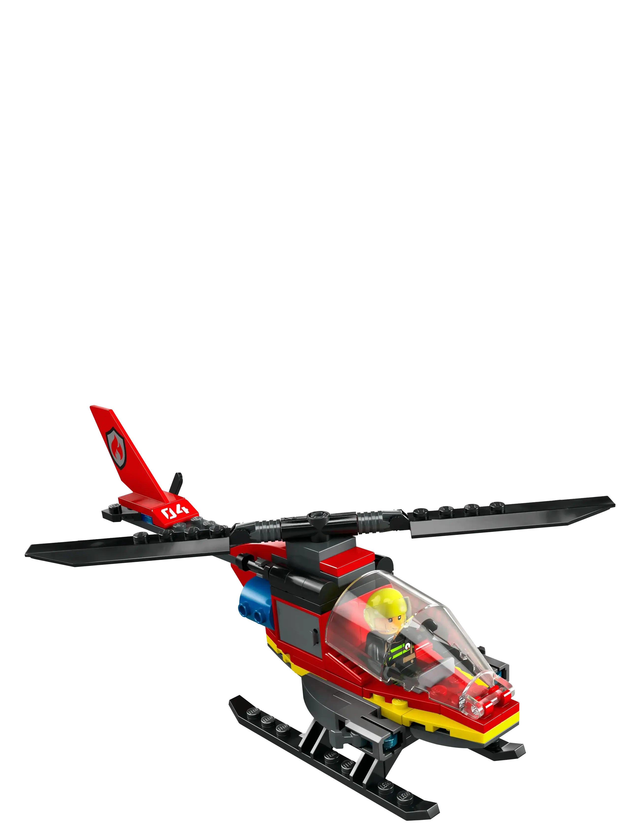 LEGO - City Fire Rescue Helicopter Building Set 60411 - lego® city - multi - 2