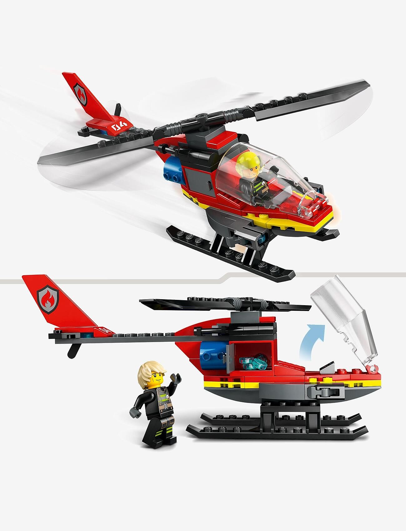 LEGO - City Fire Rescue Helicopter Building Set 60411 - lego® city - multi - 3