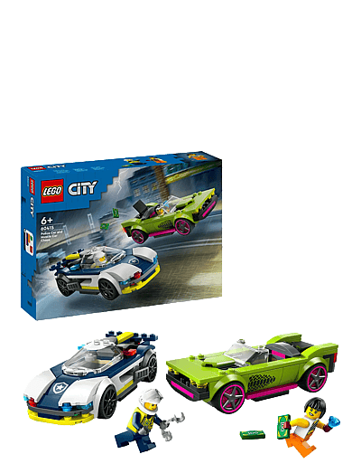 LEGO City Police Car and Muscle Car Chase Set 60415 - LEGO Spielzeuge - MULTI / multi