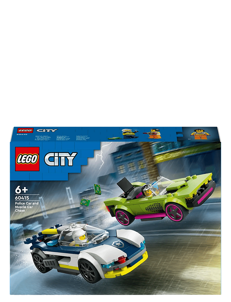 LEGO - City Police Car and Muscle Car Chase Set 60415 - lego formula 1 - multi - 4