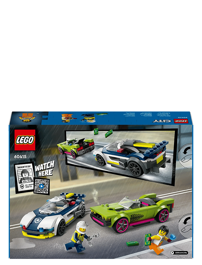 LEGO - City Police Car and Muscle Car Chase Set 60415 - lego formula 1 - multi - 5