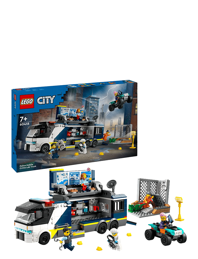 LEGO City Police Mobile Crime Lab Truck Toy 60418 (LGO60418