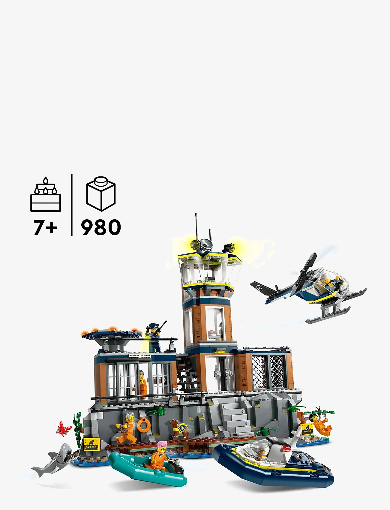 LEGO - Politiets fængselsø 60419 - multi - 1