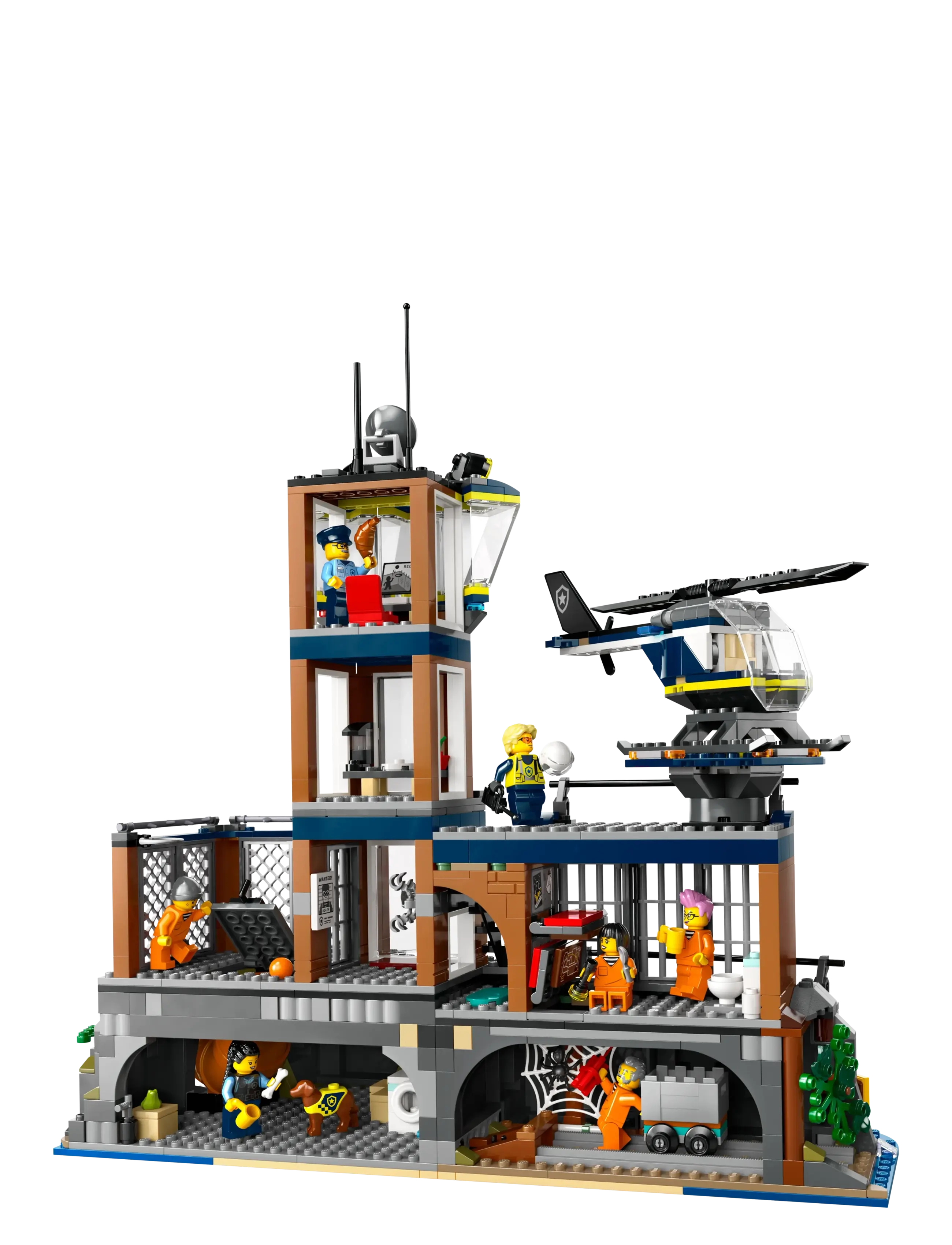 LEGO - City Police Prison Island Building Toy 60419 - lego® city - multi - 2
