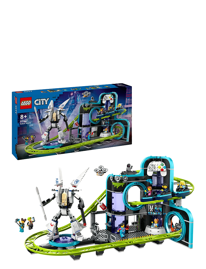 LEGO City Robot World Roller-coaster Park Toy 60421 (LGO60421