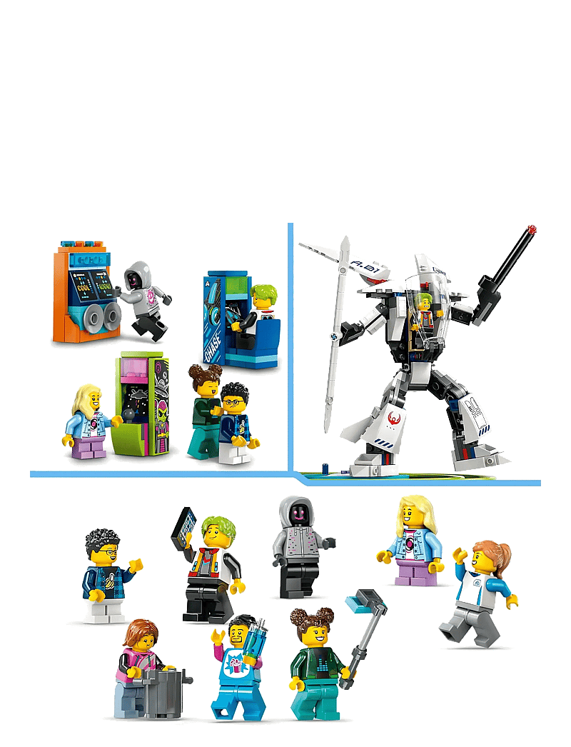 LEGO City Robot World Roller-coaster Park Toy 60421 (LGO60421