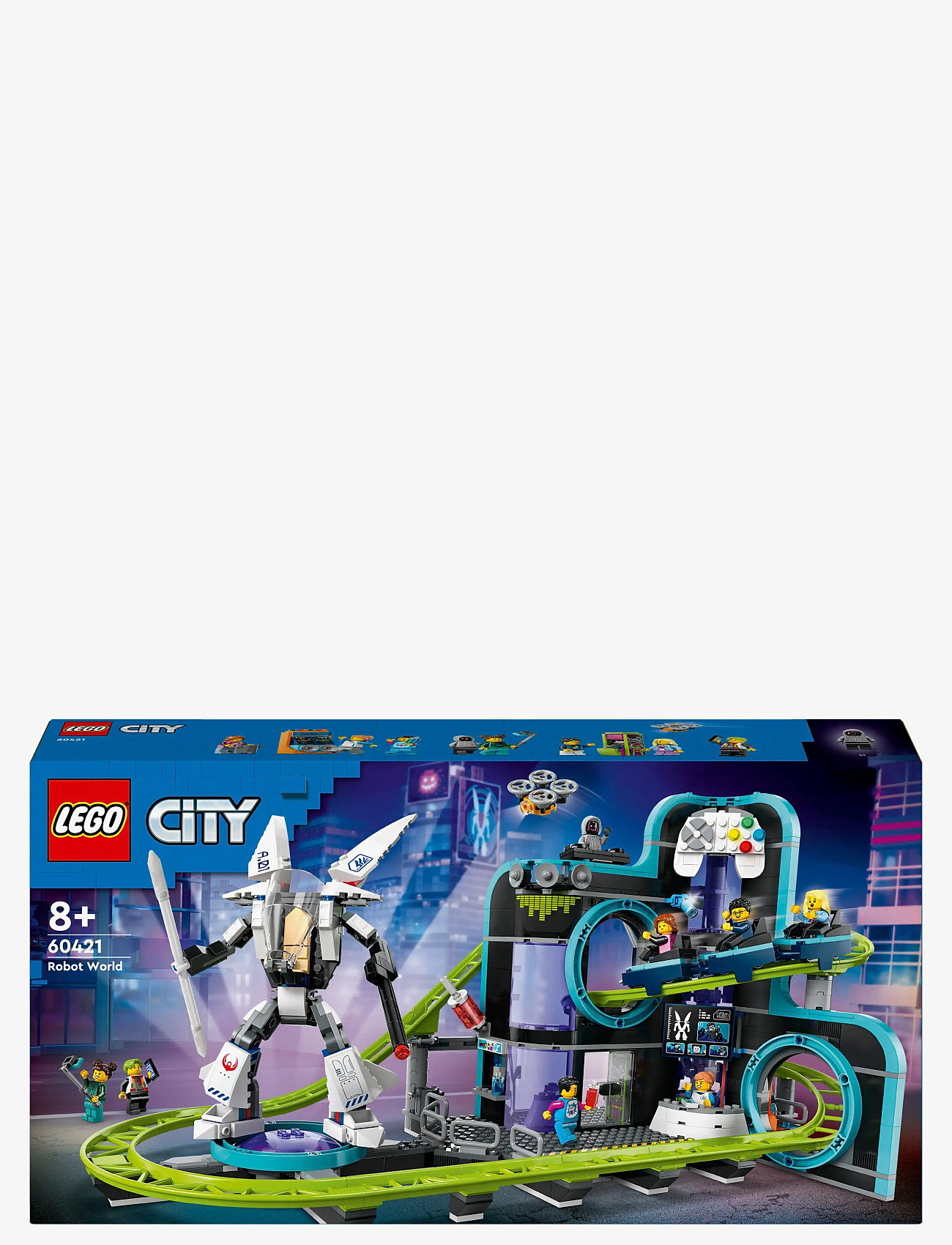 LEGO City Robot World Roller-coaster Park Toy 60421 (LGO60421