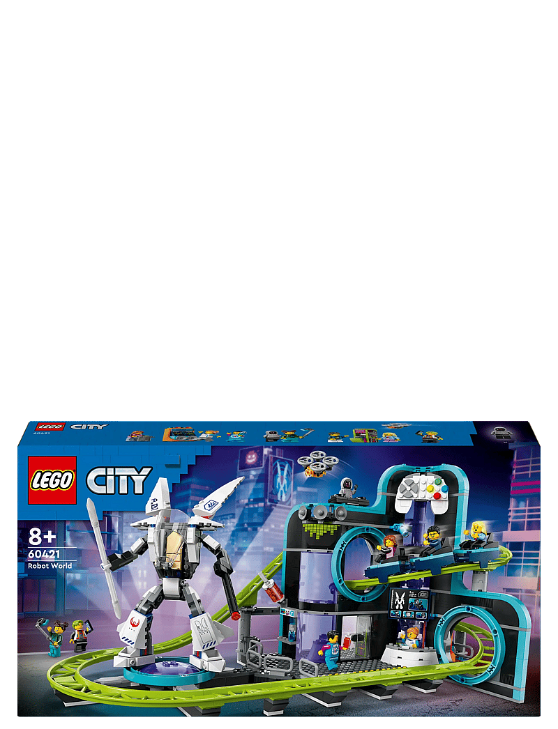 LEGO City Robot World Roller-coaster Park Toy 60421 (LGO60421
