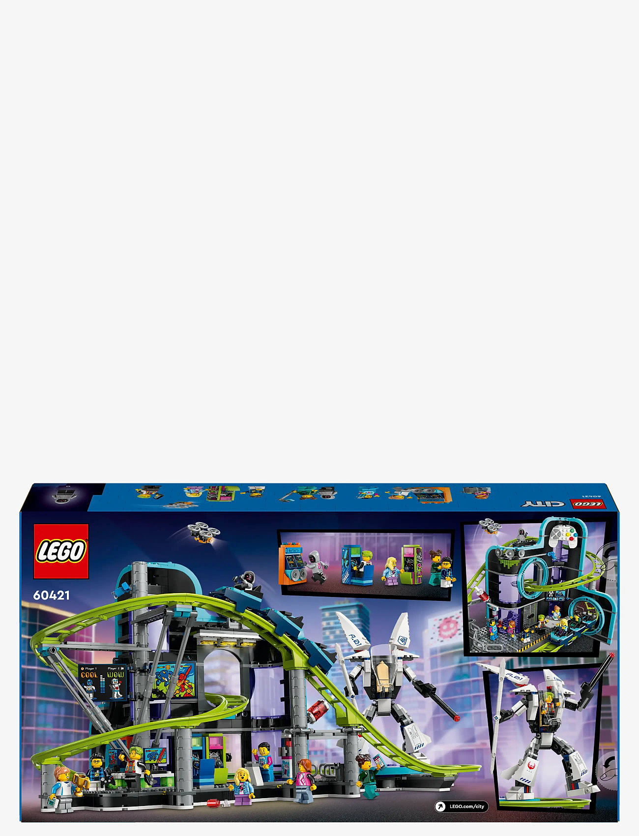 LEGO City Robot World Roller-coaster Park Toy 60421 (LGO60421