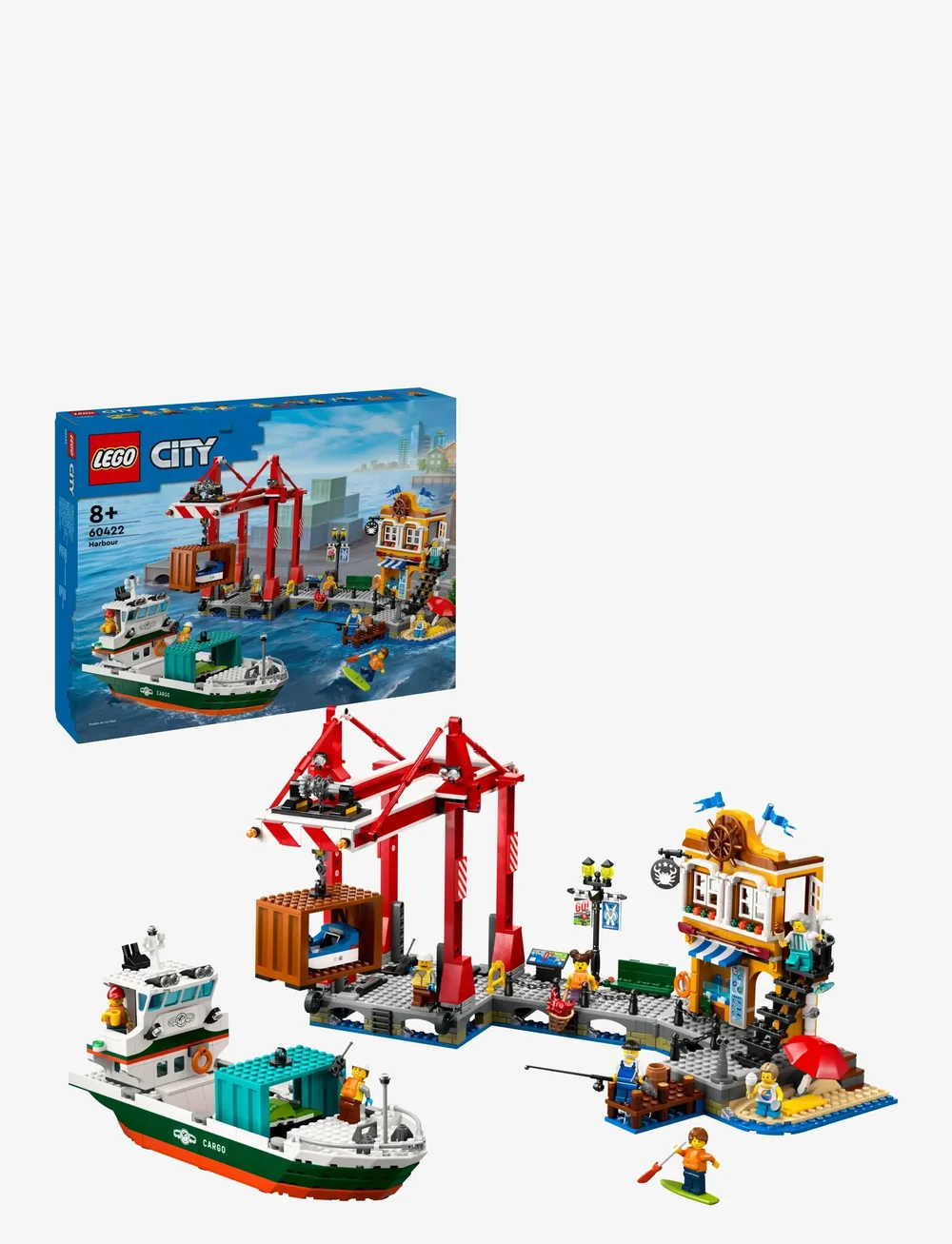 LEGO Seaside Harbor With Cargo Ship LEGO City Boozt