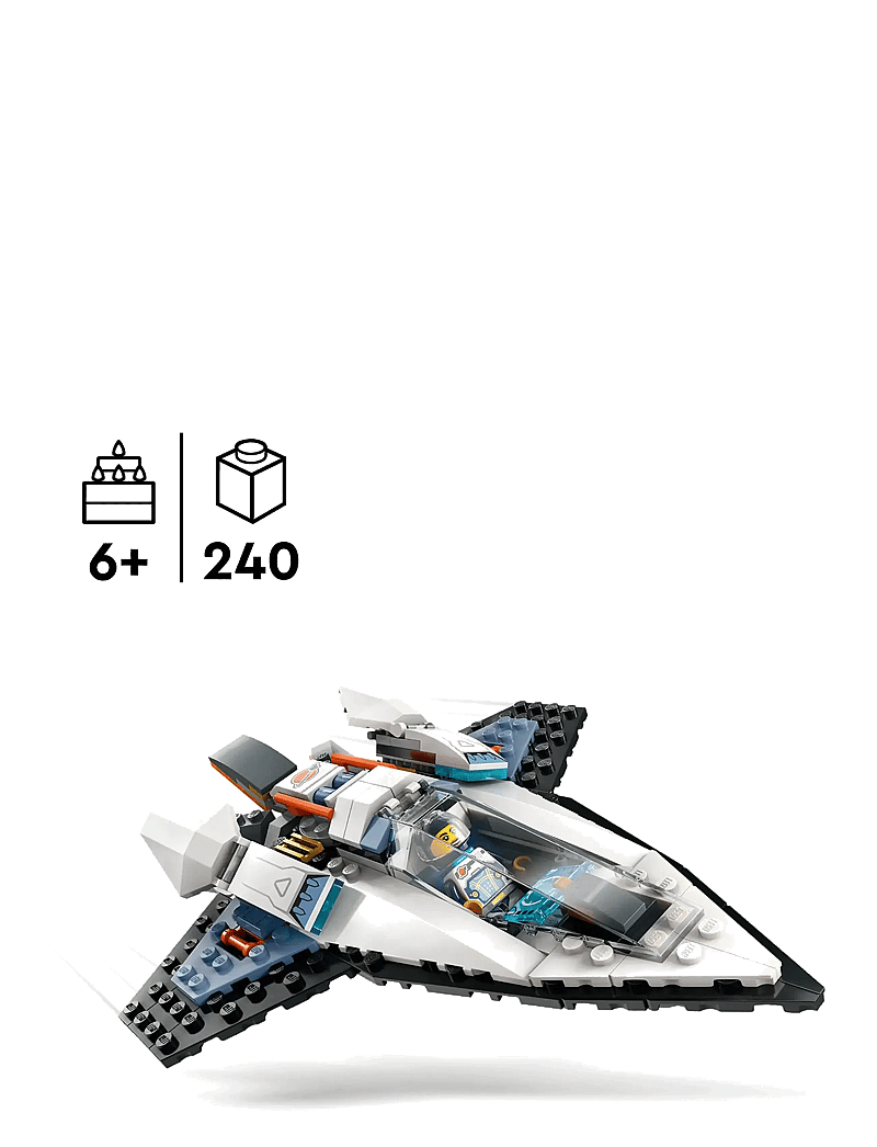 LEGO - City Interstellar Spaceship Toy Playset 60430 - lego city - multi - 1